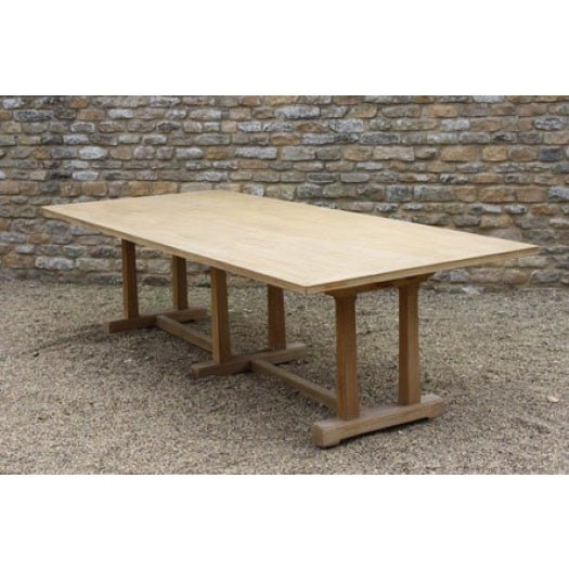 20th Century Bleached Mahogany Table