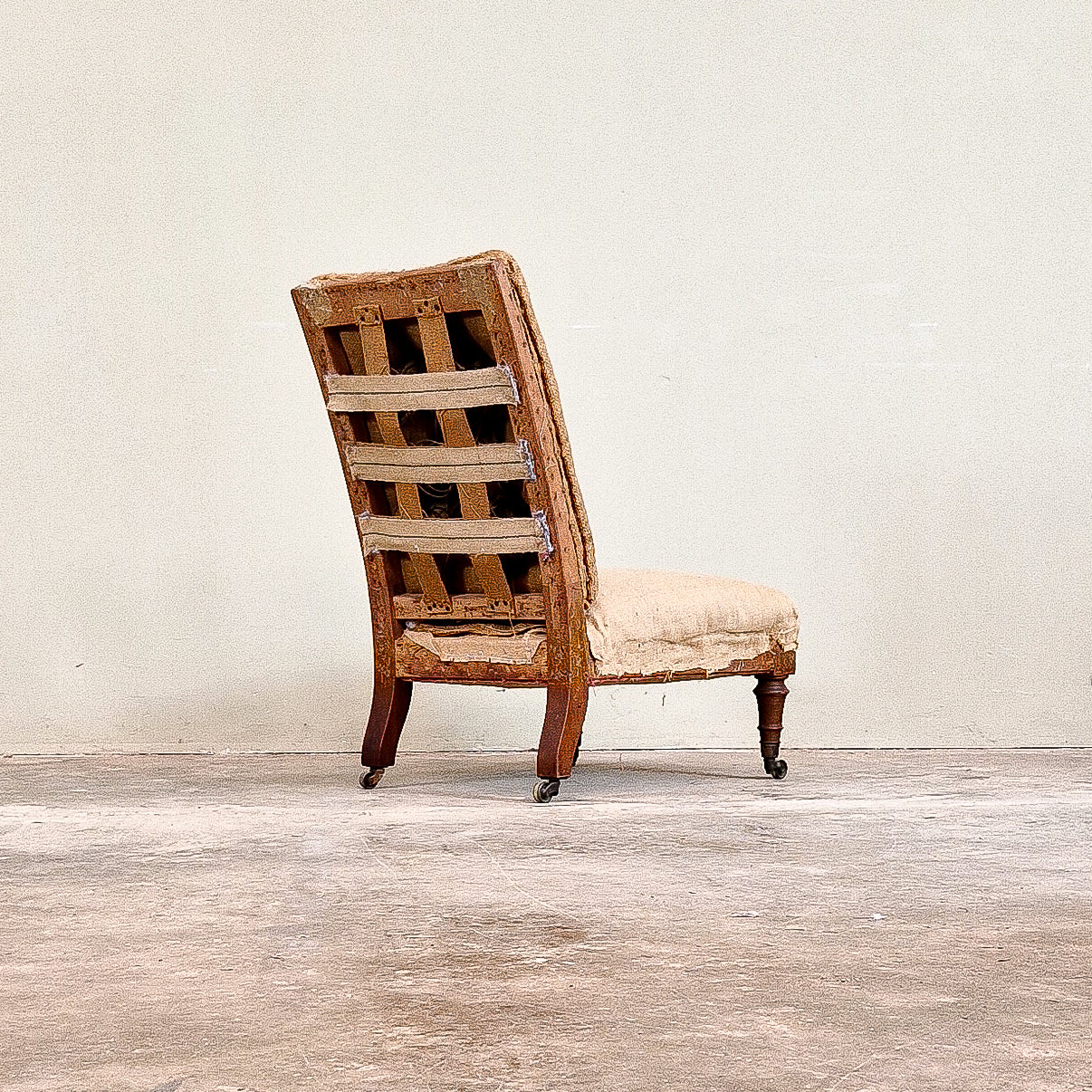 C1263 19th Century Slipper Chair