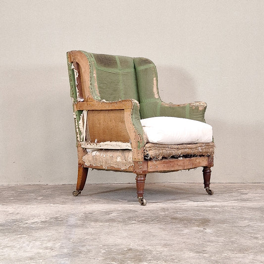 C011a English Winged Armchair - RESERVED