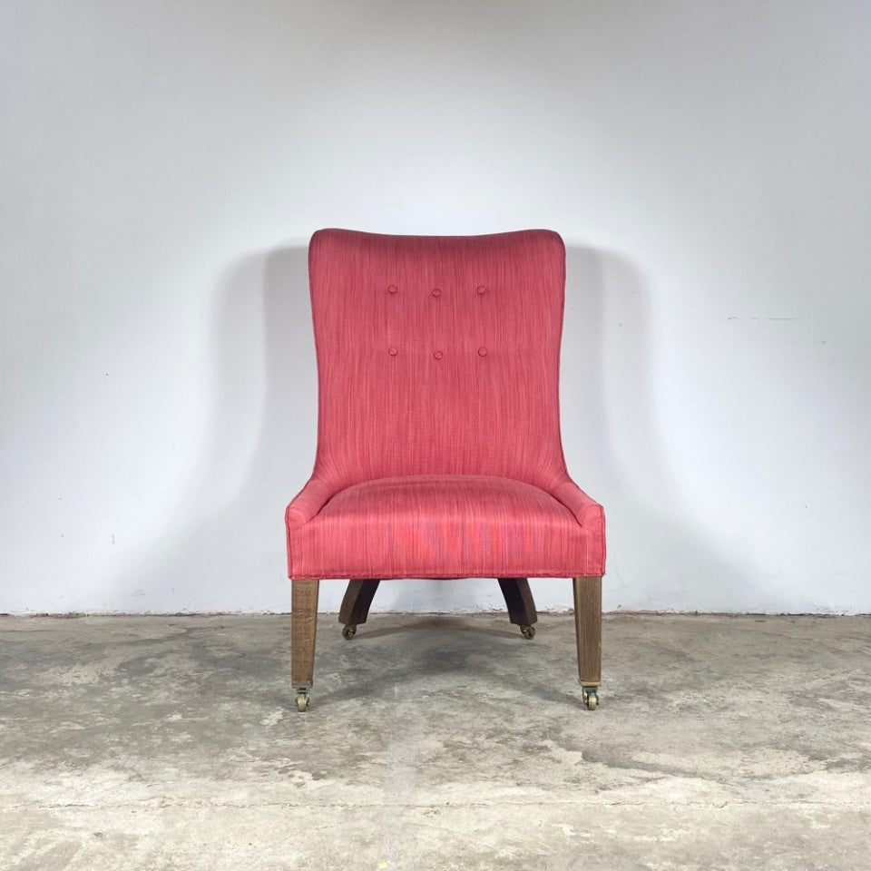 Pair of Colefax and Fowler Slipper Chairs