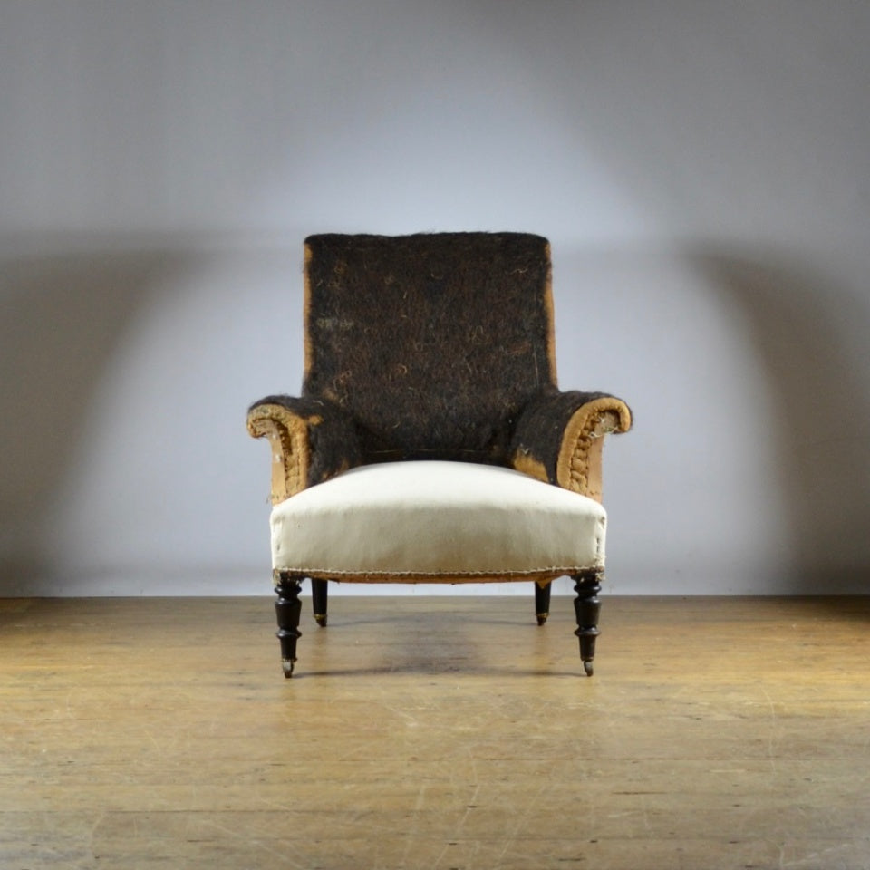 Pair Of French Fauteuils - Full Reupholstery Inc.