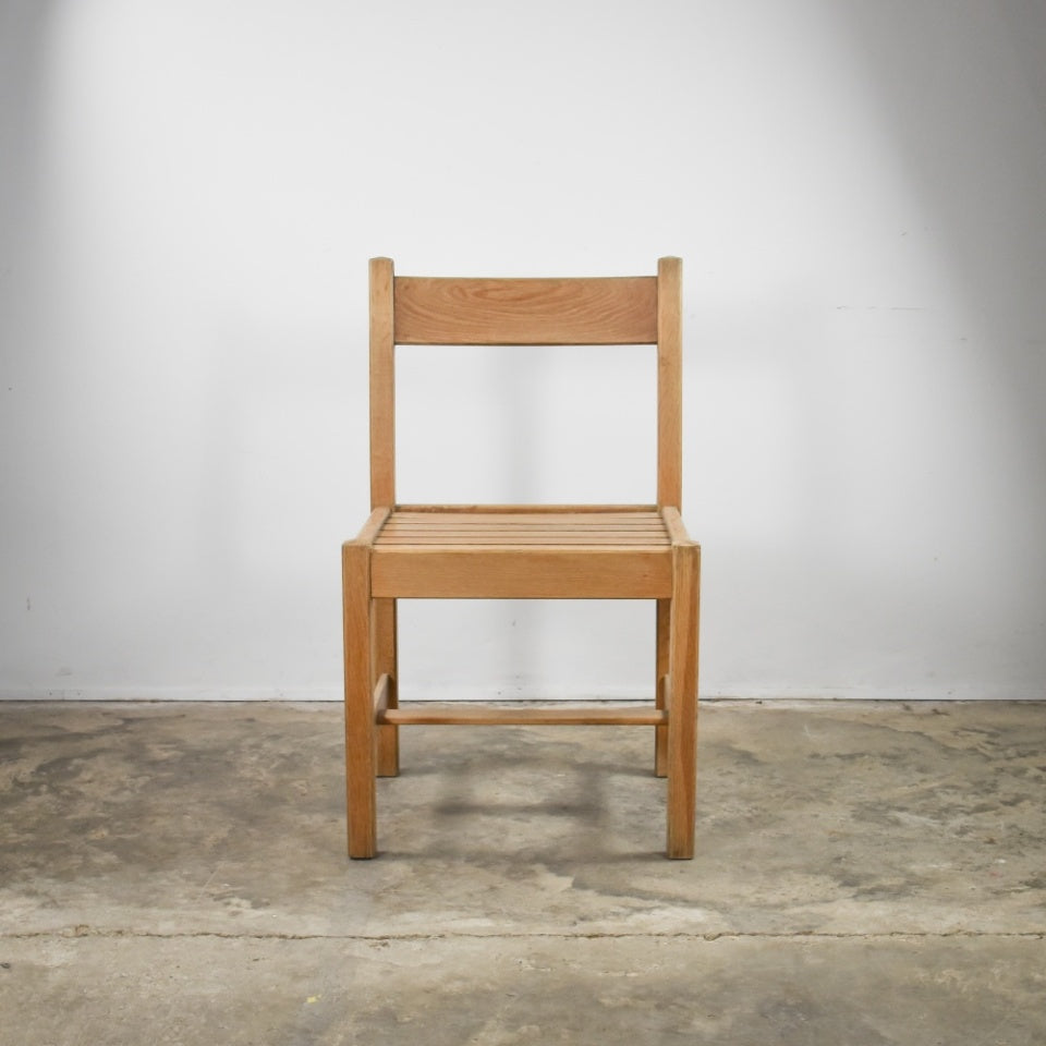 Set of Eight Oak Dining Chairs