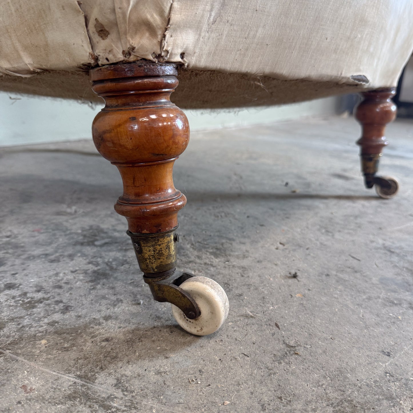 C1250 19th Century Howard and Son Style Armchair