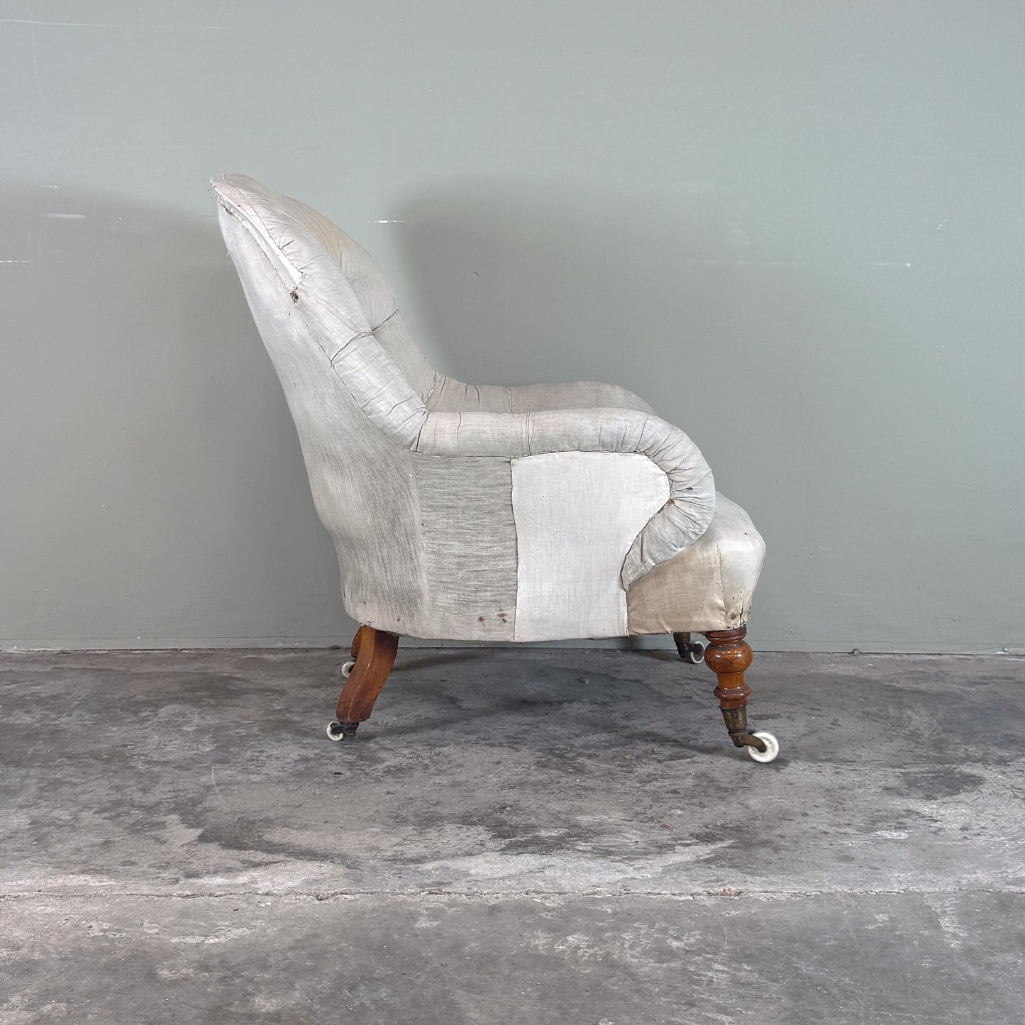 C1250 19th Century Howard and Son Style Armchair