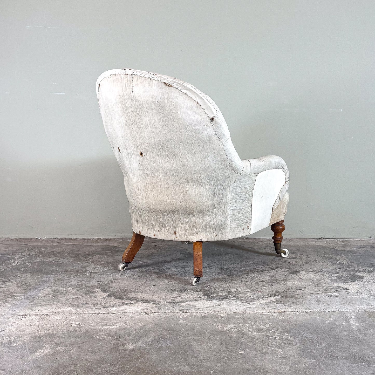 C1250 19th Century Howard and Son Style Armchair