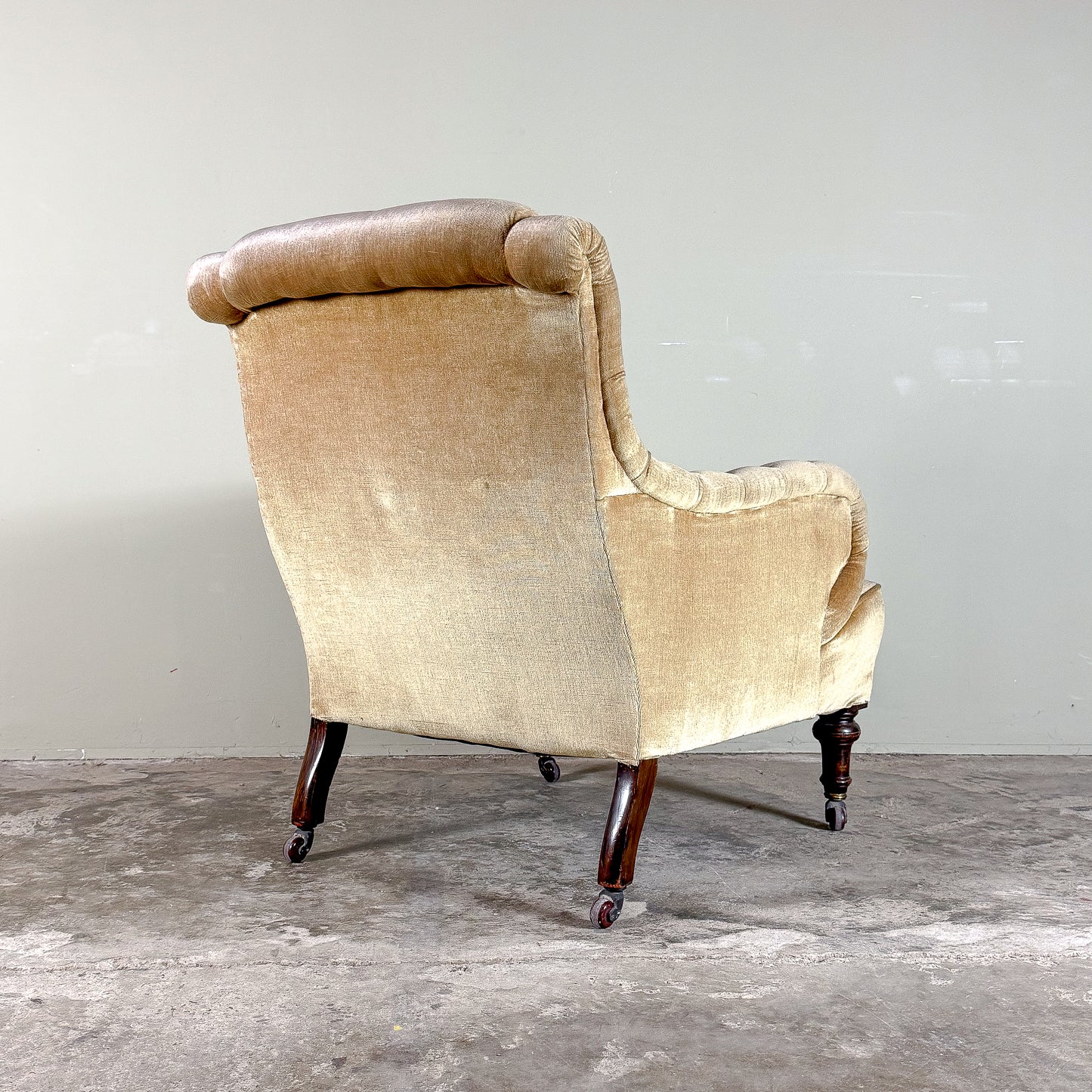 C1264 19th Century 'P' Arm Armchair