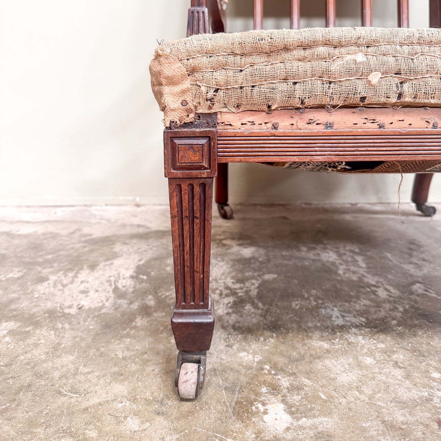 C2001 Petite Open Arm Library Chair