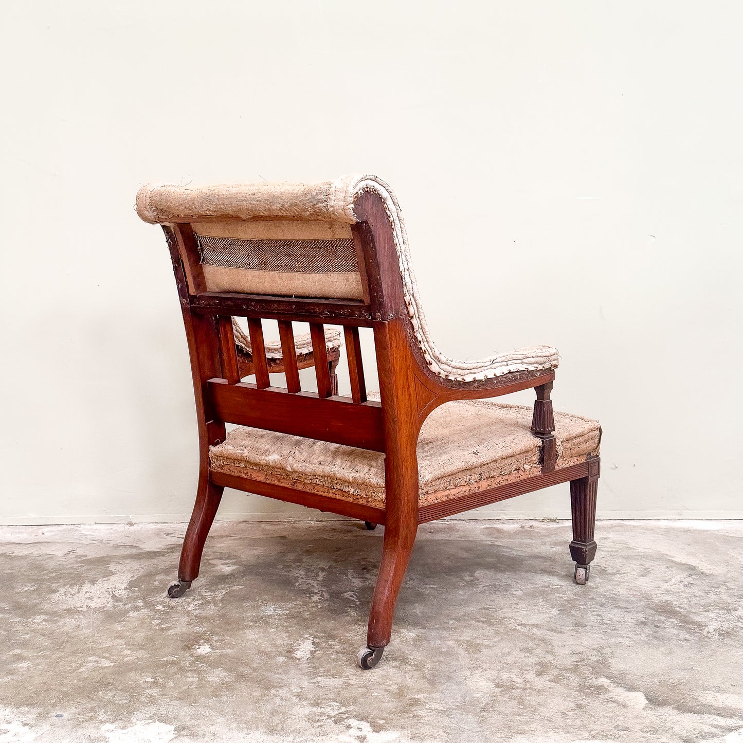 C2001 Petite Open Arm Library Chair