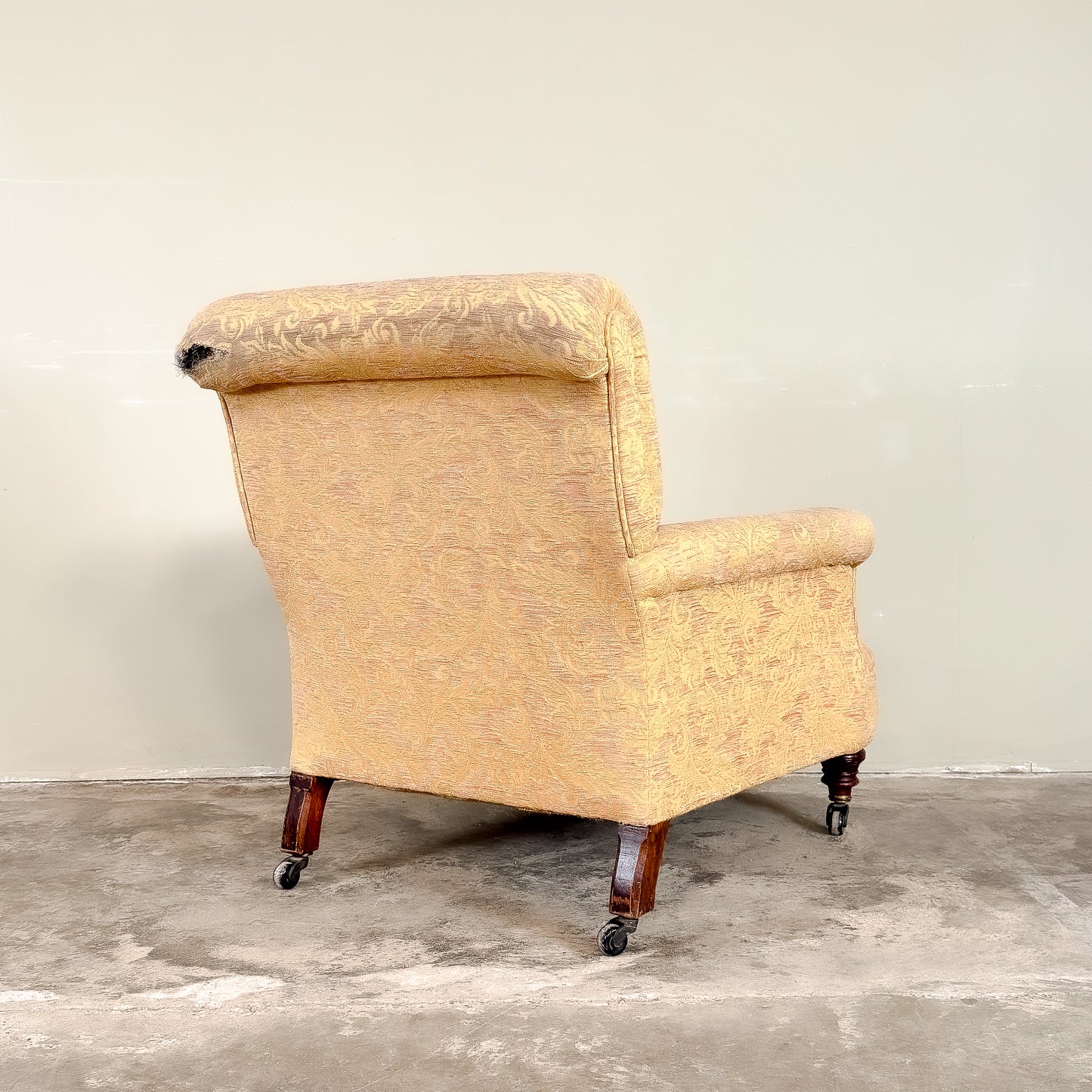 C1308 19th Century Deep Seated Armchair