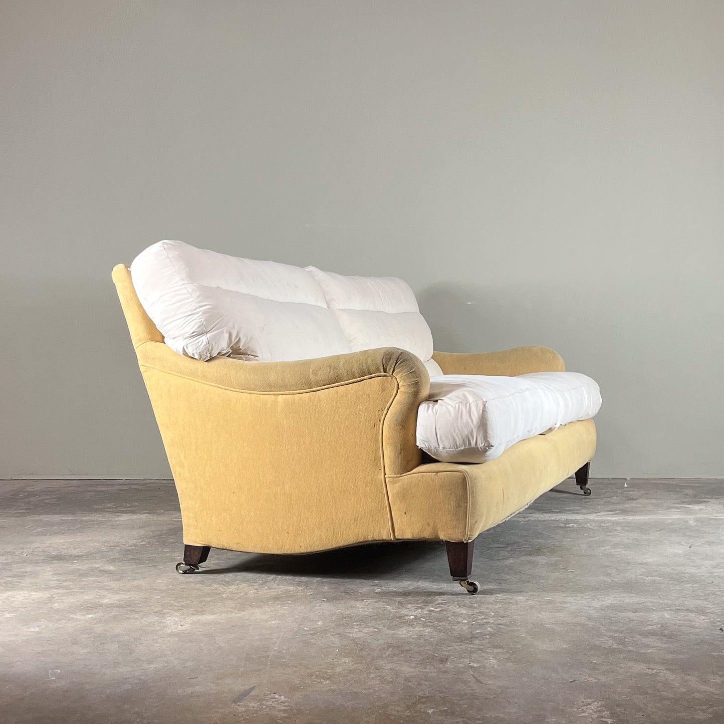 C1192 20th Century Howard Style 3 Seater Sofa ON RESERVE