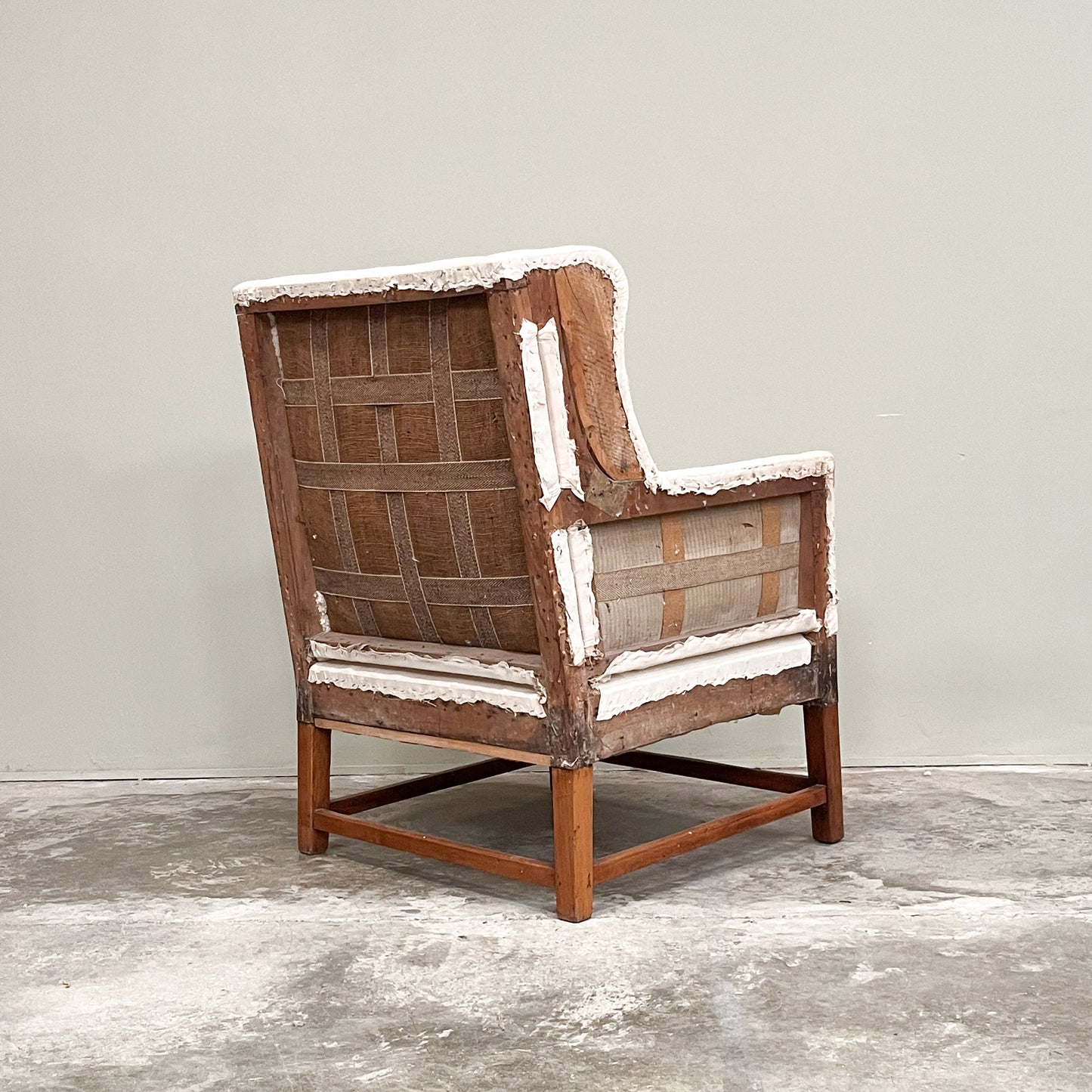 C1208 19th Century Wing Chair - ON RESERVE