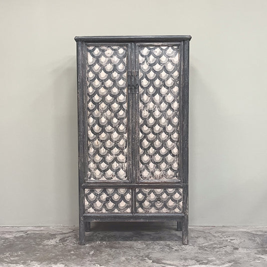 1255 Contemporary Hand Painted Cabinet