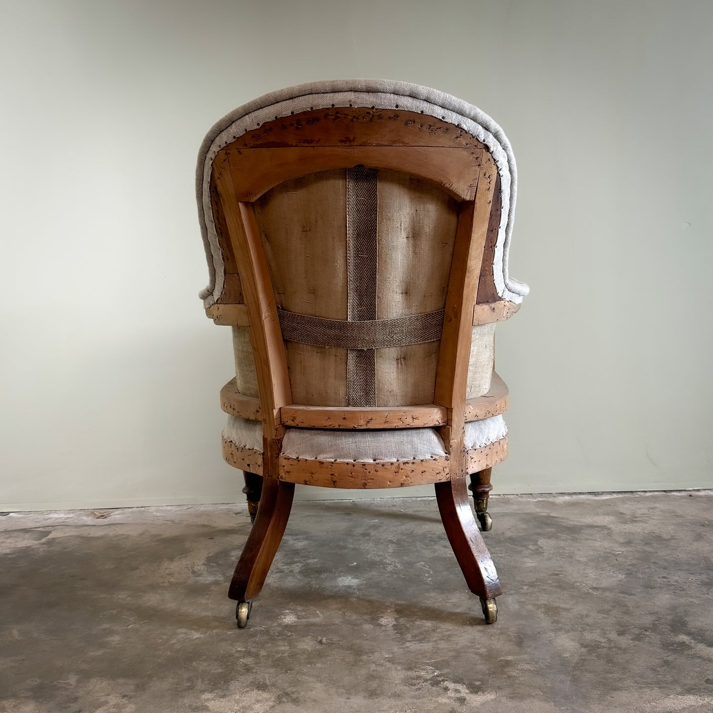 M080 19th Century English Library Chair - ON RESERVE