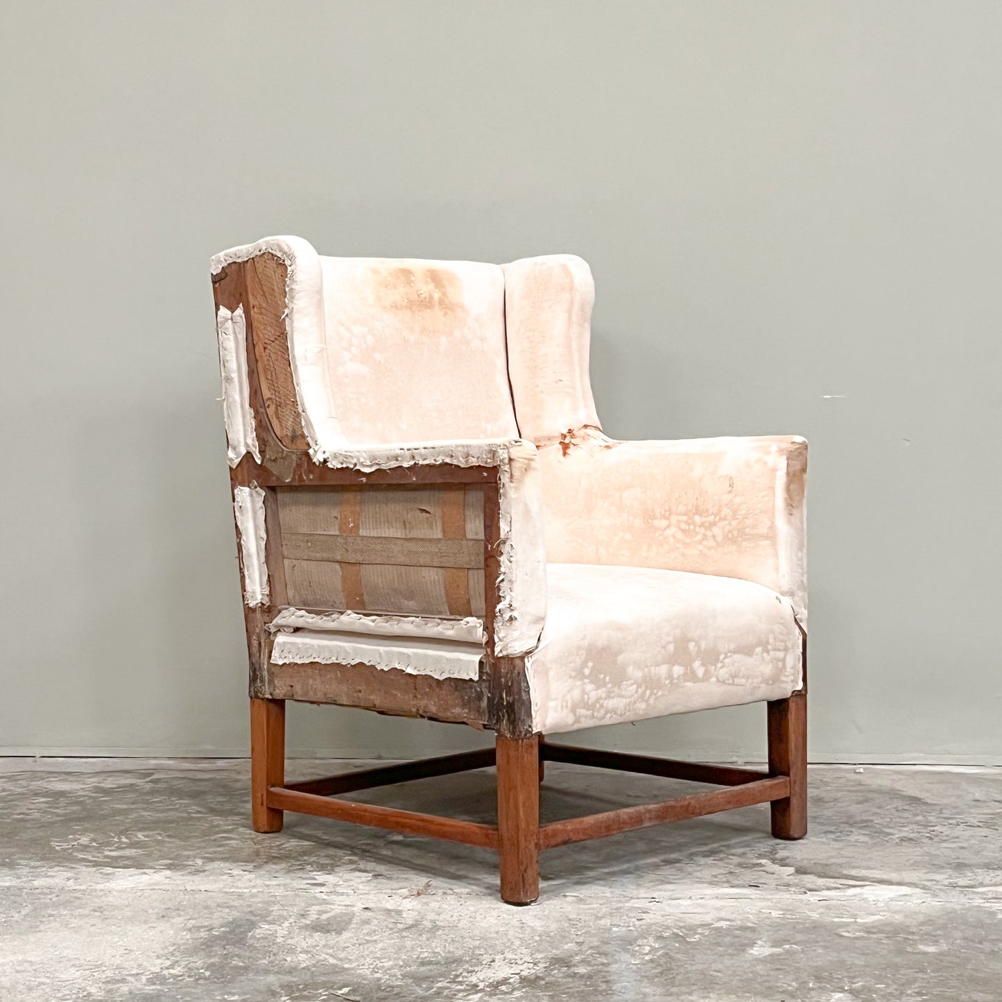 C1208 19th Century Wing Chair