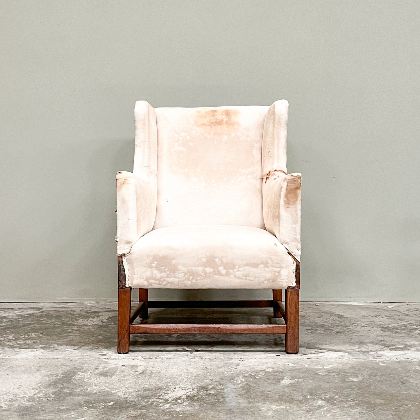 C1208 19th Century Wing Chair