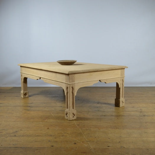 Gothic Design Oak Coffee Table