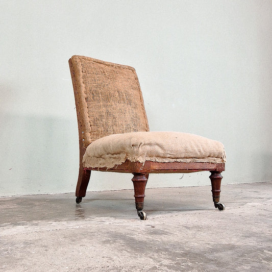 C1263 19th Century Slipper Chair