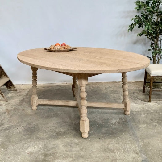 Oval Oak Table