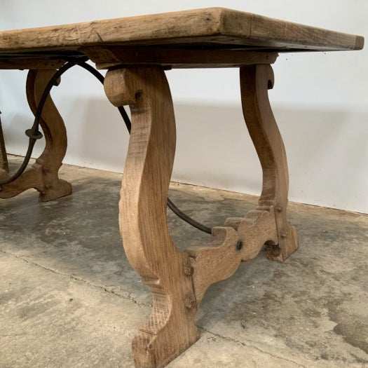 Oak Spanish Table