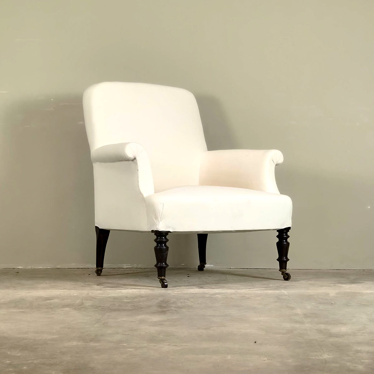 AK1001 Pair of Napoleon III Armchairs