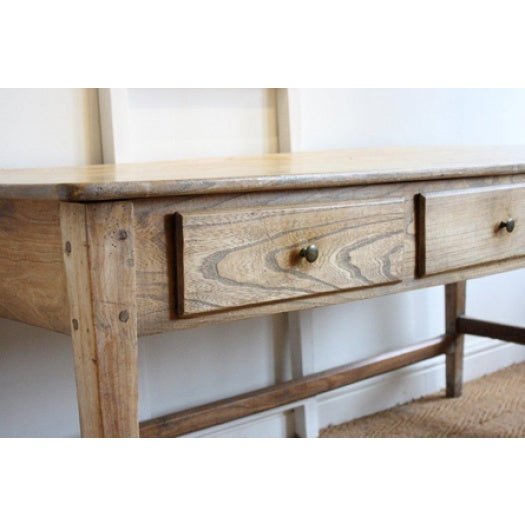 19th century ash and fruitwood serving table