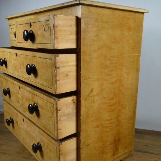 English Painted Chest of Drawers