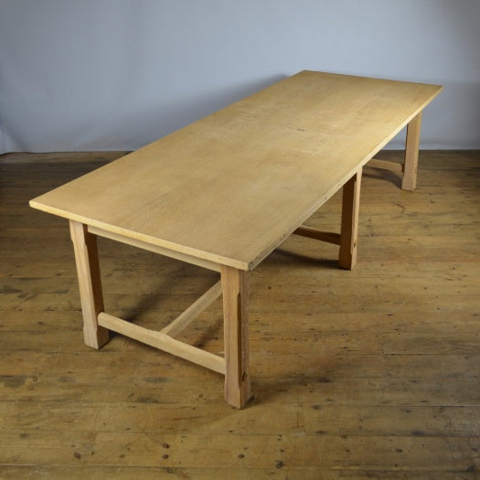 Large Oak Refectory Table