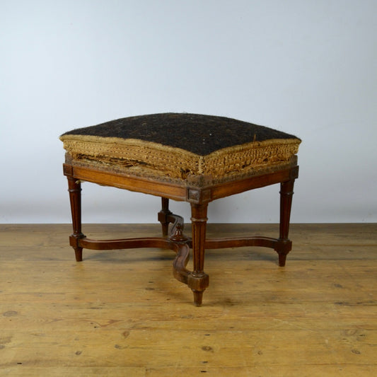 French Walnut Footstool