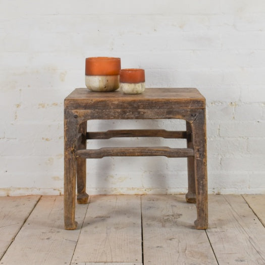 19th Century Elm Stool