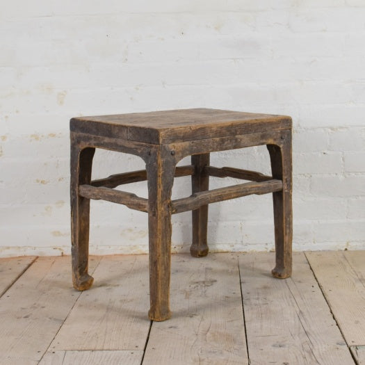 19th Century Elm Stool