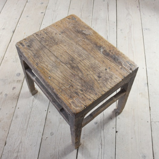 19th Century Elm Stool