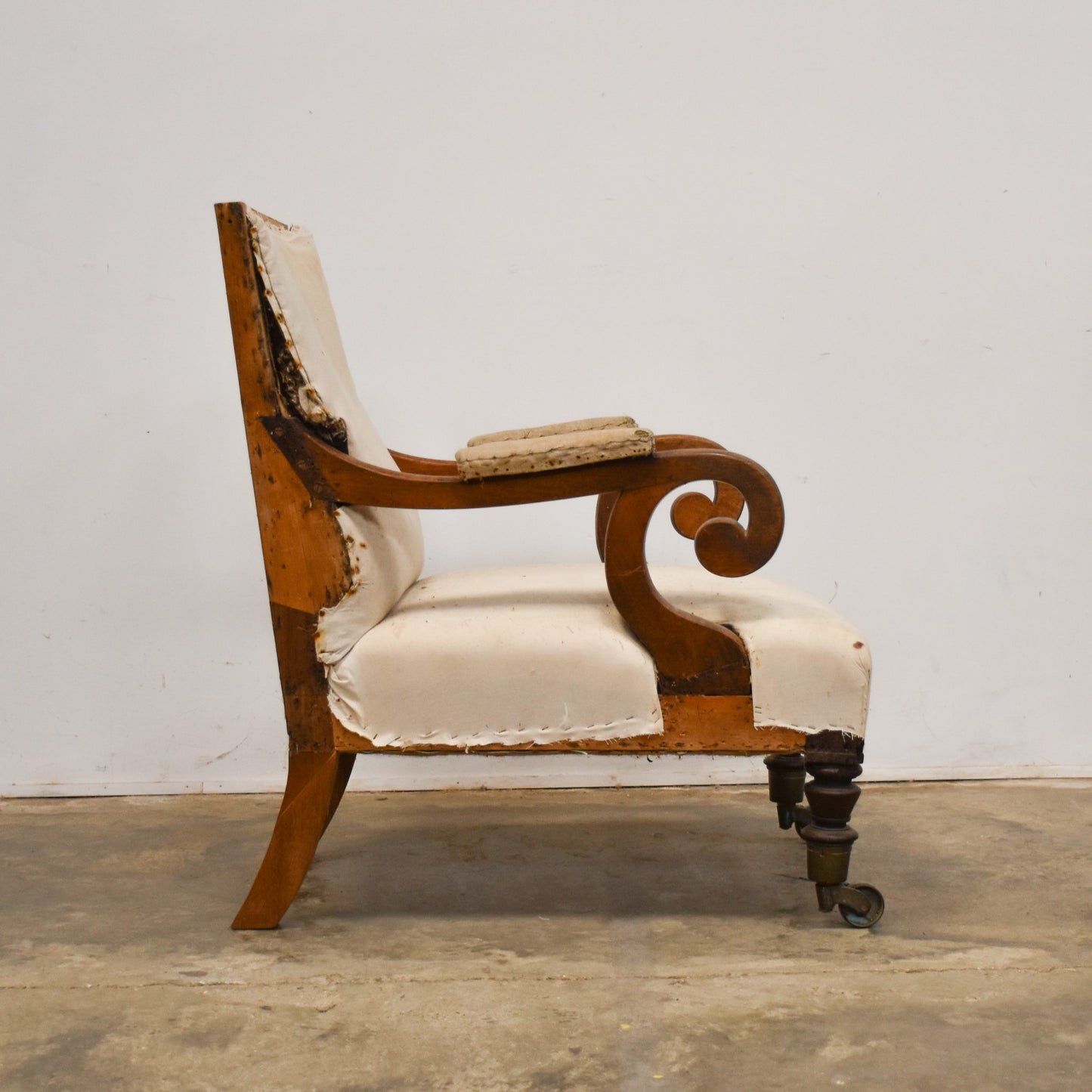 Mahogany Library Chair