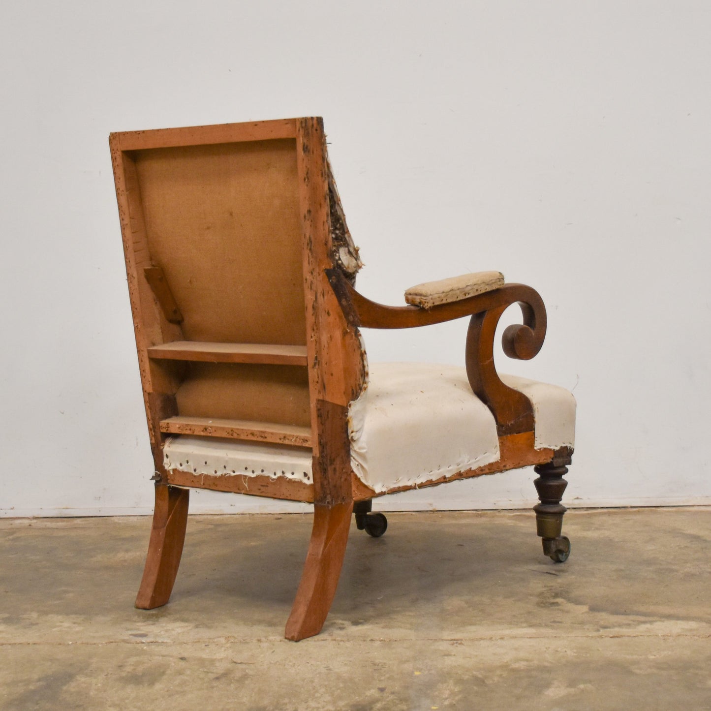 Mahogany Library Chair