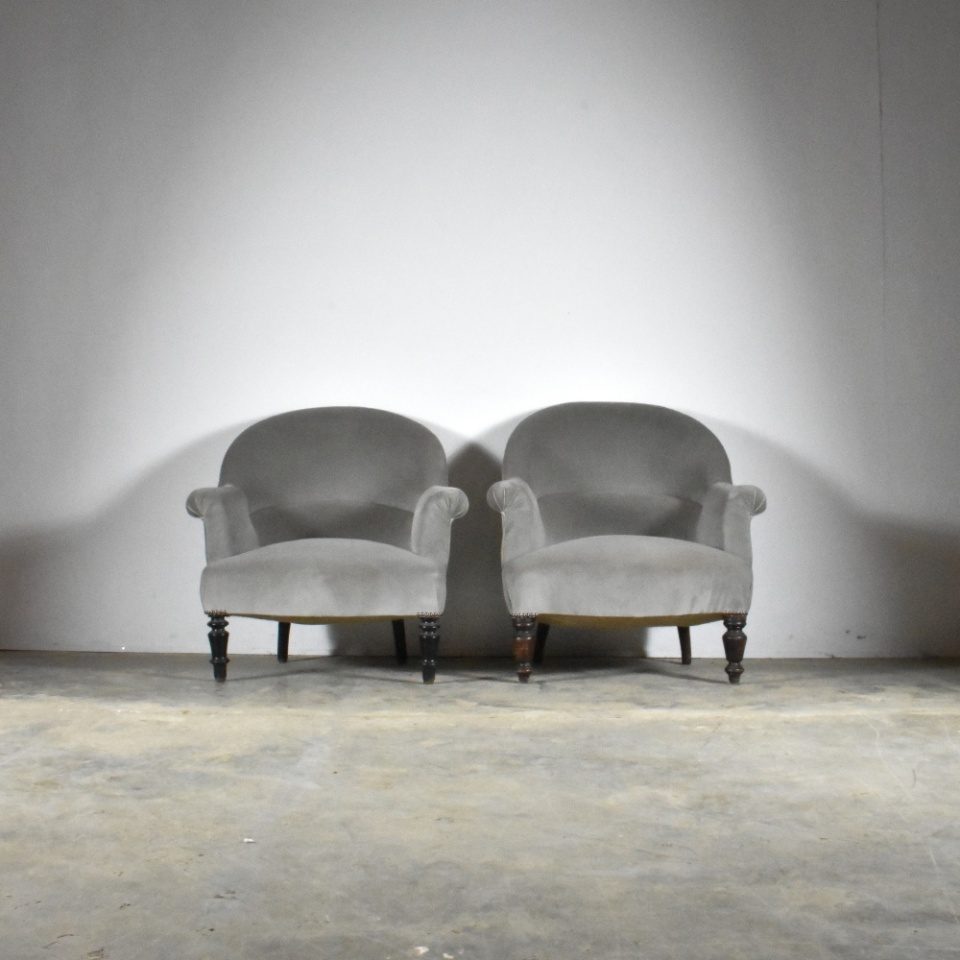 Pair of French Fauteuil