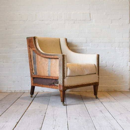 Good Quality Edwardian Library Chair