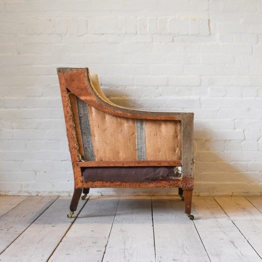 Good Quality Edwardian Library Chair