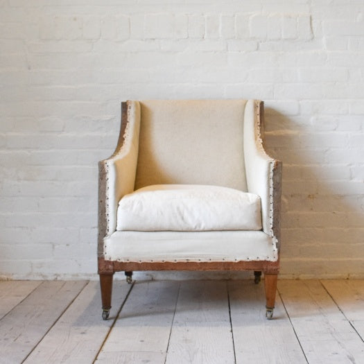 Good Quality Edwardian Library Chair