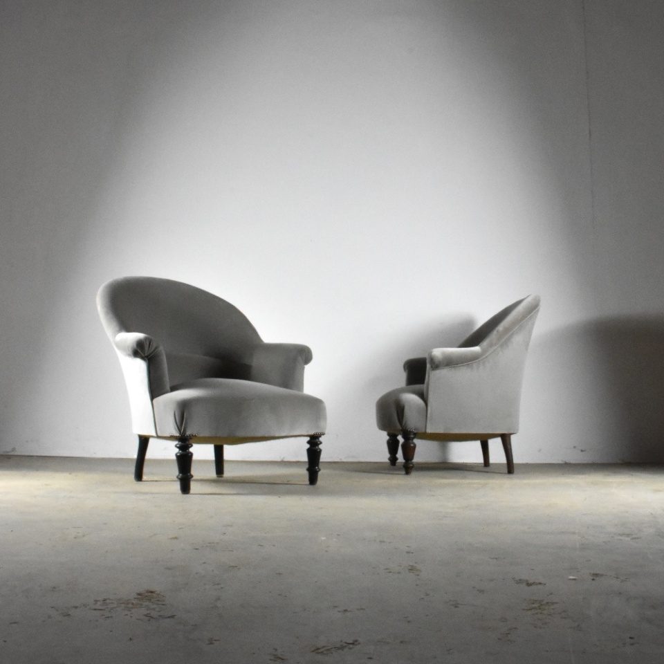 Pair of French Fauteuil