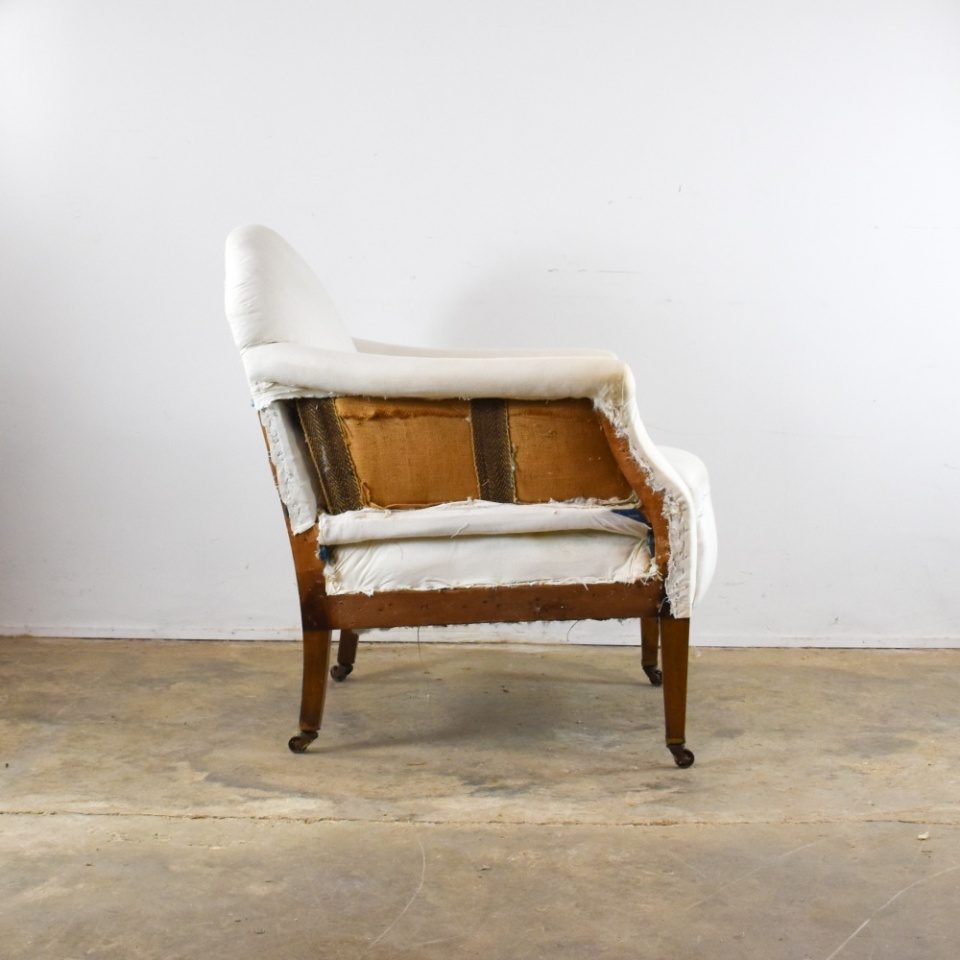 Small Edwardian Bedroom Armchair