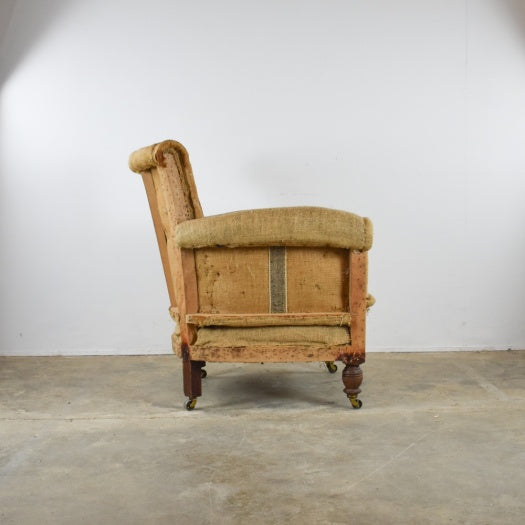 Late 19th Century Howard Style Woodstock Armchair