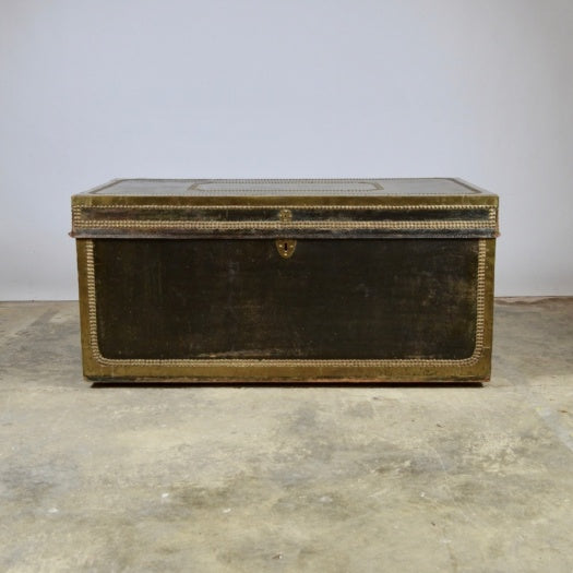 Regency Leather Bound Trunk