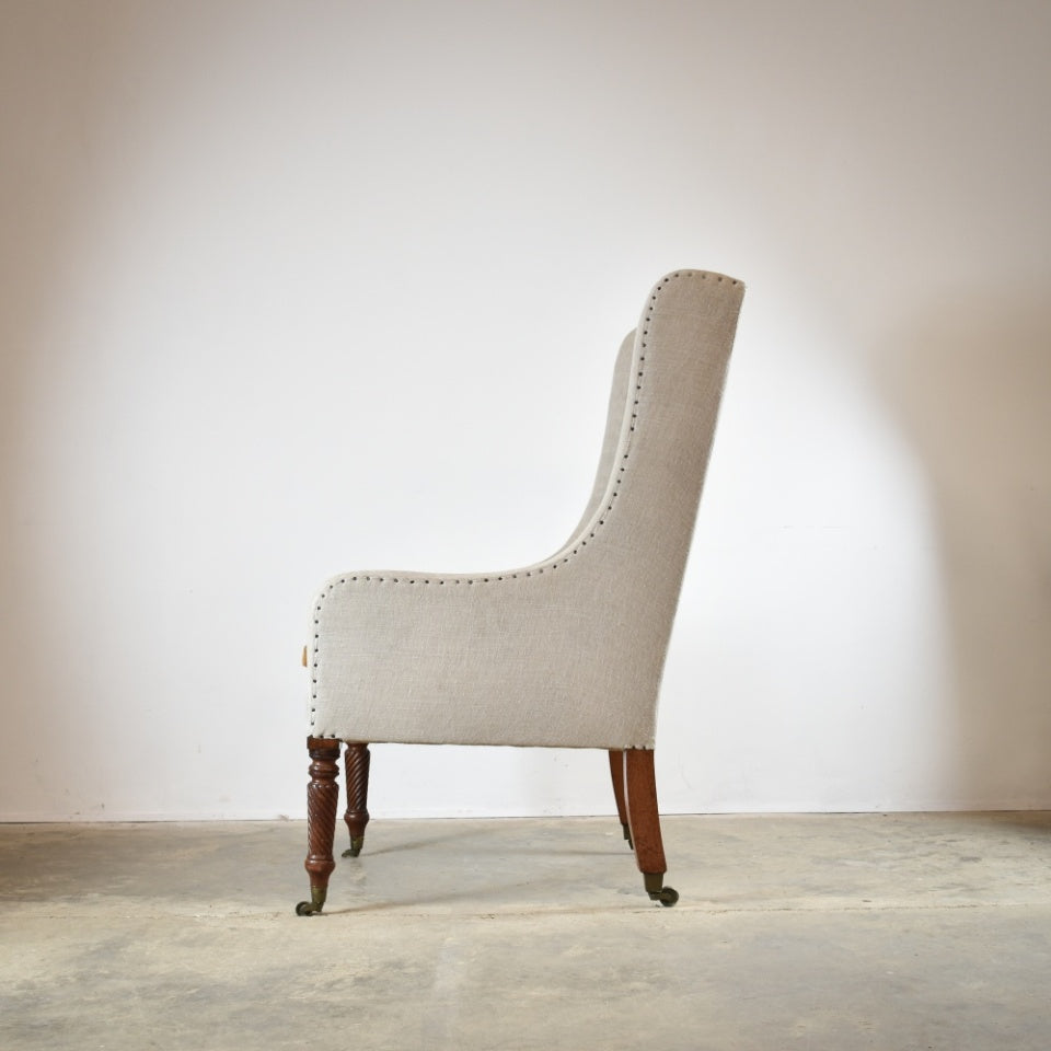 19th Century wing Chair