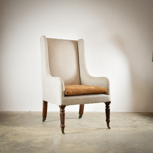 19th Century wing Chair