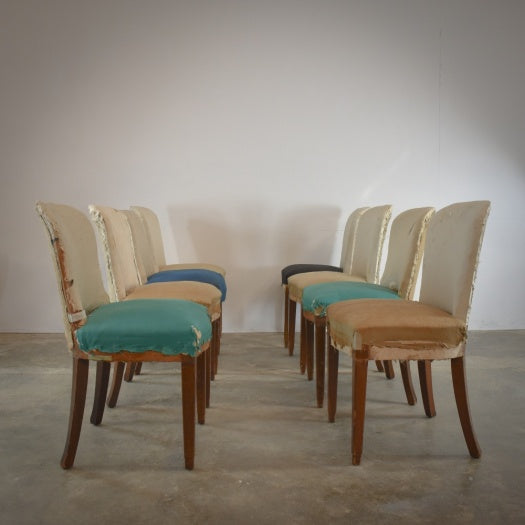 Set of 8 hands and Sons Dining Chairs