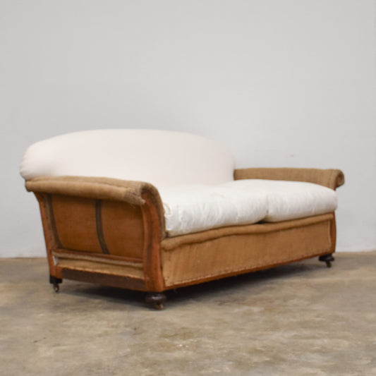 1930s Shapely Sofa Two Seater Sofa