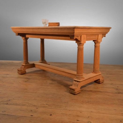 Oak Library Table