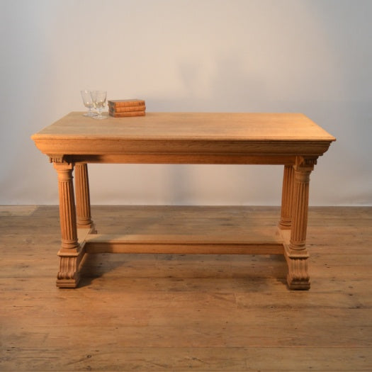 Oak Library Table