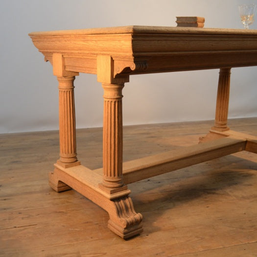 Oak Library Table