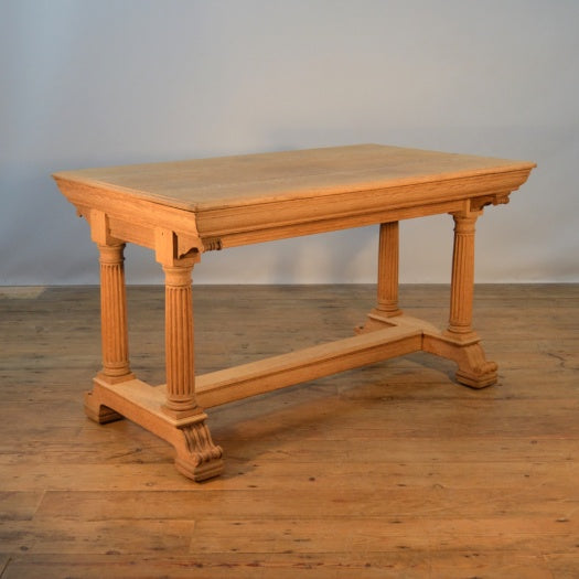 Oak Library Table