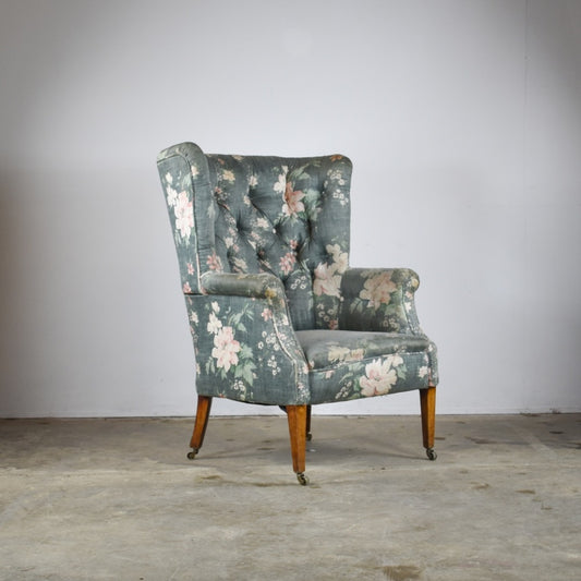 Edwardian Small Barrel Back Chair